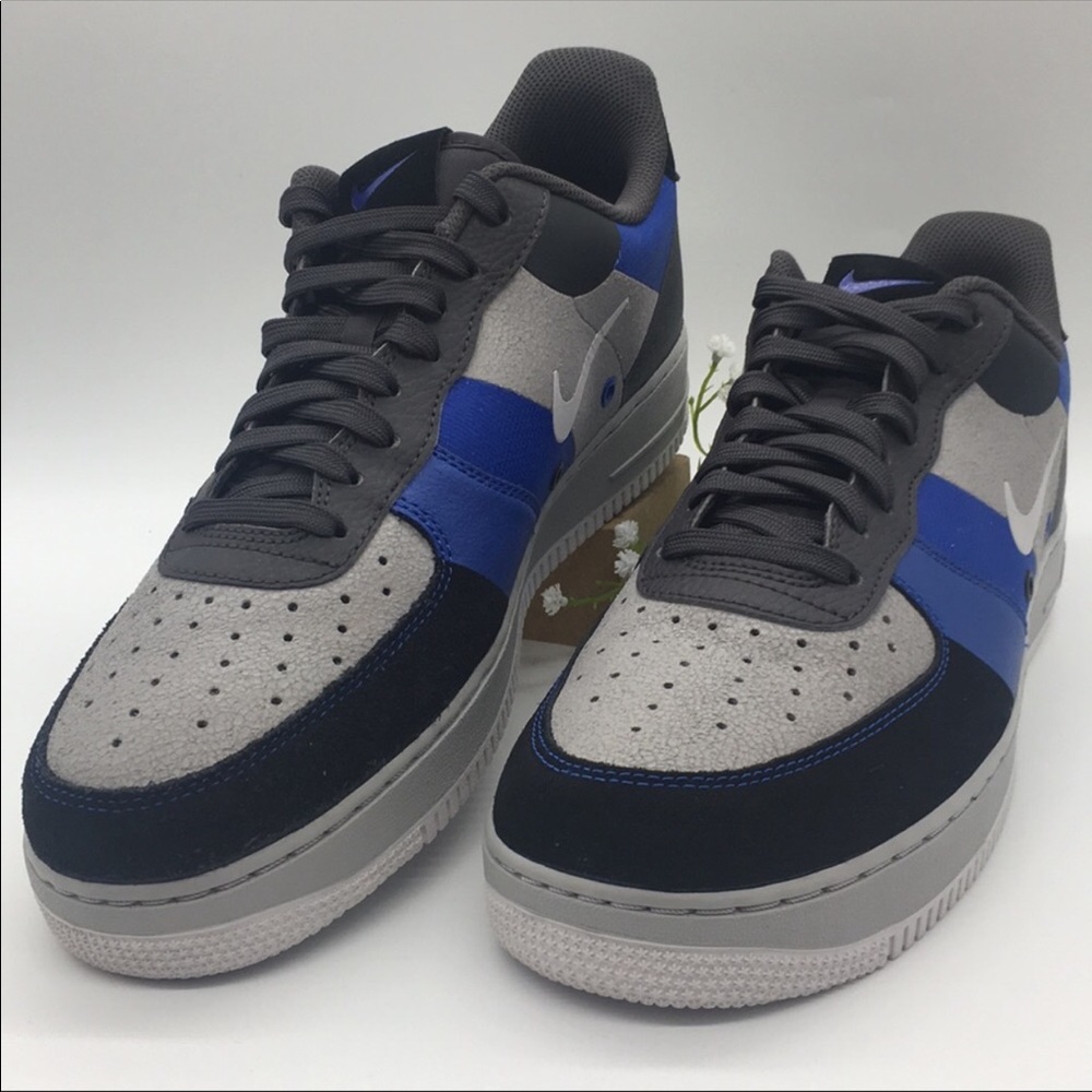 Nike Air Force 1 Low Atmosphere Grey Game Royal - Picture 3 of 8